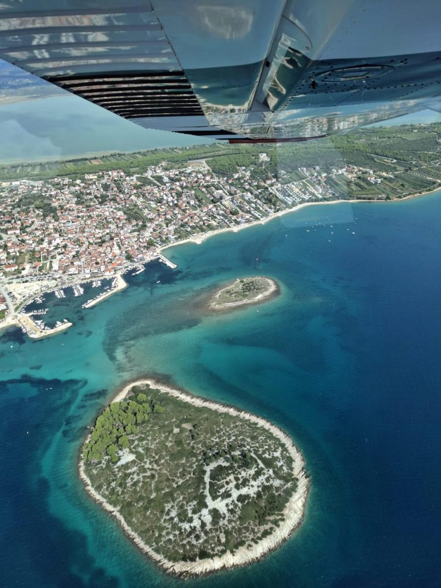 Panoramic flight from Zadar