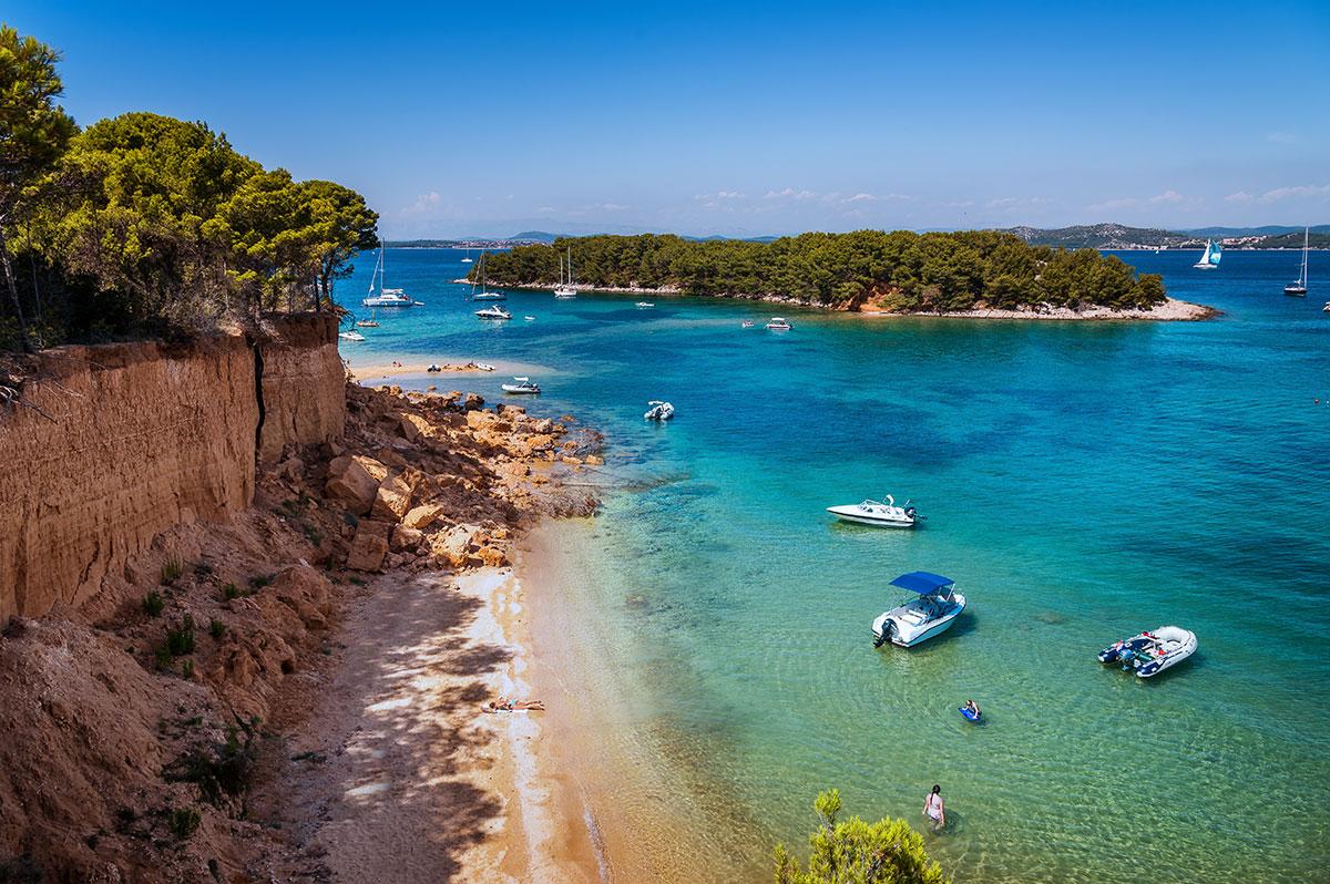 Half-day boat tour – Vrgada Island & dolphins, from Biograd na Moru